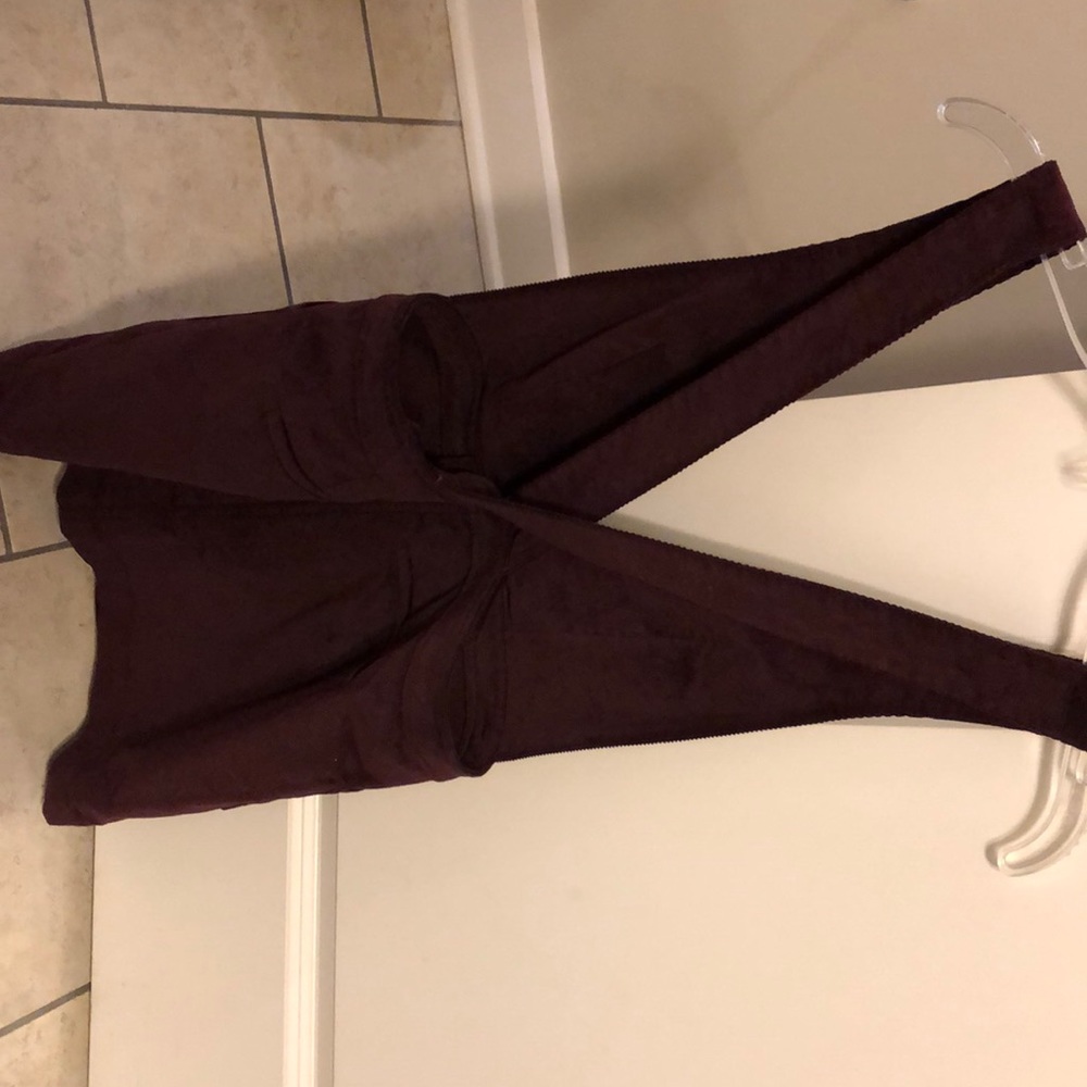 Maroon free people skirt overall